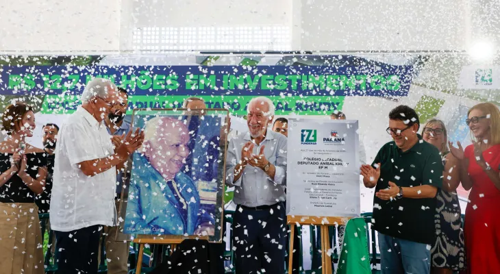 Estado inaugura o Colégio Aníbal Khury em Guaratuba