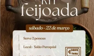Paróquia São Joao Batista realiza tradicional feijoada neste sábado (22)