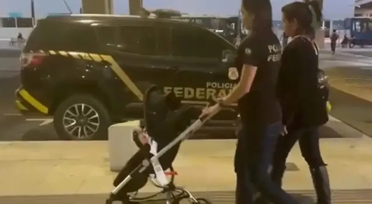 PF repatria bebê que estava em Portugal e foi vítima de tráfico humano