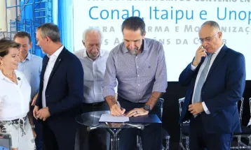 Com investimento da Itaipu, reforma de armazéns da Conab vai ajudar a reduzir preço do alimento no País