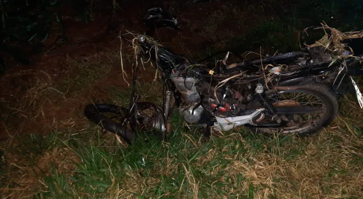 Motociclista morre em batida frontal na PR-180 em Cascavel