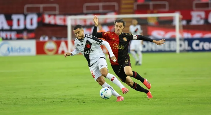 Vasco abre vantagem, mas cede empate ao Melgar pela Sul-Americana