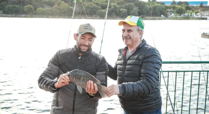 Pesca no Lago 2025 garante lazer com toque de solidariedade aos cascavelenses