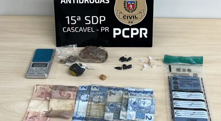 Ação integrada apreende drogas em Cascavel