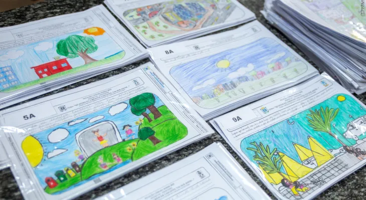 Eleição da Câmara Mirim começa na 2ª com exposição pública dos desenhos e votação