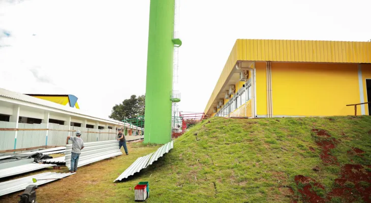 Prefeitura investe na estrutura da educação e obras da Escola Professora Maria Fumiko devem ser concluídas no 1º semestre
