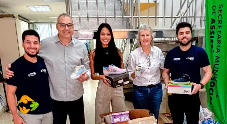 Assistência Social recebe doação do Conselho do Jovem Empreendor, em Toledo