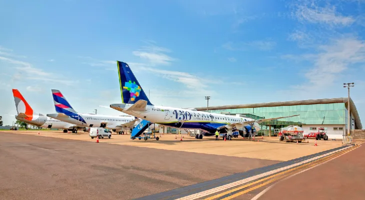 Aeroporto de Cascavel bate nove recorde de passageiros e anuncia voos diretos para o nordeste