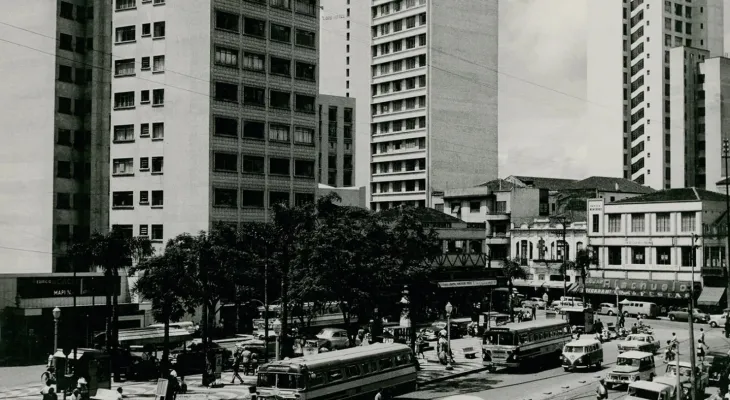 Saudade não tem idade: Praça Zacarias em Curitiba - Década de 1960