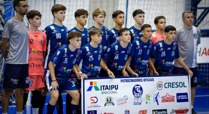 Cascavel será palco da Taça Brasil Sub-16 de Futsal Masculino