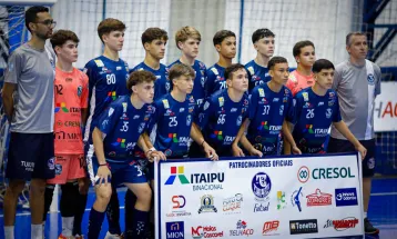 Cascavel será palco da Taça Brasil Sub-16 de Futsal Masculino