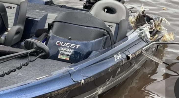Grave acidente envolve  embarcações durante torneio de pesca em Santa Helena