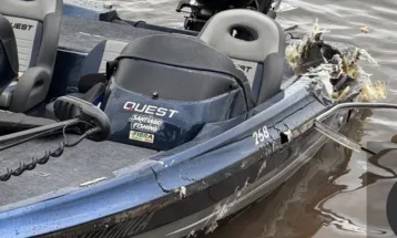 Grave acidente envolve  embarcações durante torneio de pesca em Santa Helena