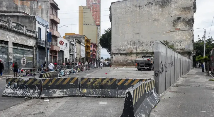 Moraes rejeita ação do PSOL contra muro na Cracolândia em São Paulo