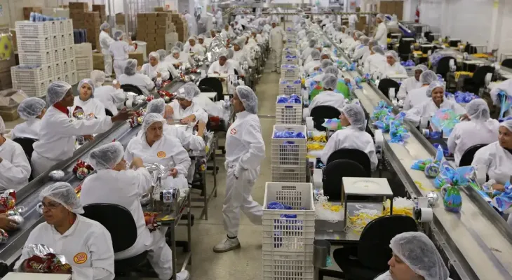 Indústria cresce 1,2% em março, após 5 meses de queda ou estabilidade