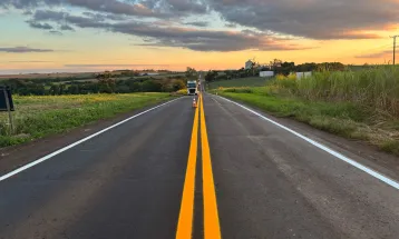EPR Iguaçu segue com obras em trechos de rodovias no Sudoeste