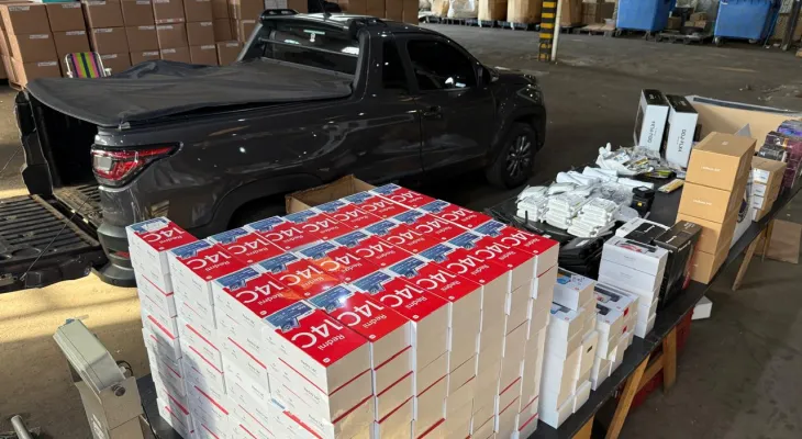 Receita Federal apreende mais de R$ 200 mil em mercadorias  irregulares na BR-277