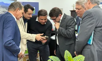 Silva e Luna e Sandro Alex alinham próximos passos para a execução do Trevo do Charrua