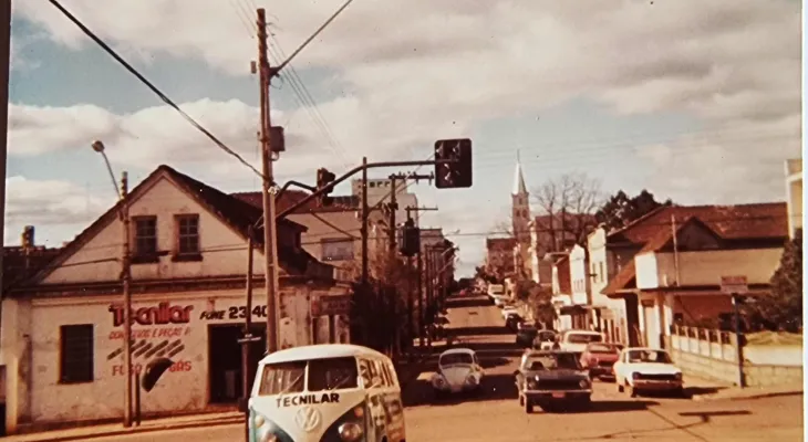 Saudade não tem idade: Centro de Guarapuava - Década de 1970