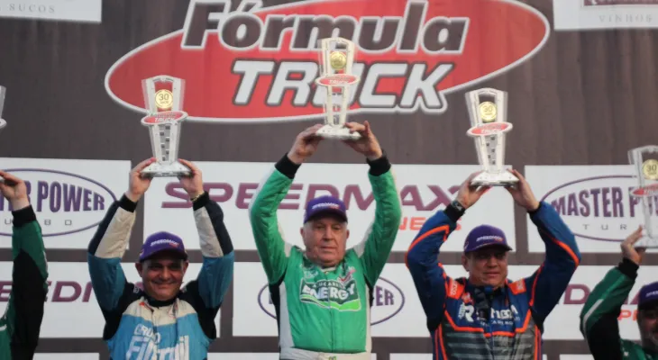 Pedro Muffato vence a sua última corrida da Fórmula Truck
