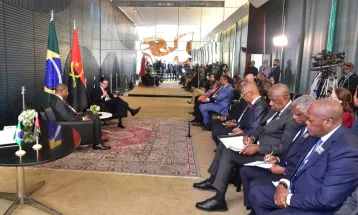Motta recebe presidente de Angola e reafirma parceria entre os países