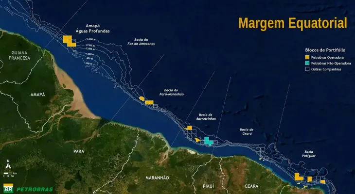 Saiba como se formaram a Margem Equatorial e o petróleo da região