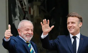 Ucrânia e Rússia não podem ser tratados em pé de igualdade, diz Macron