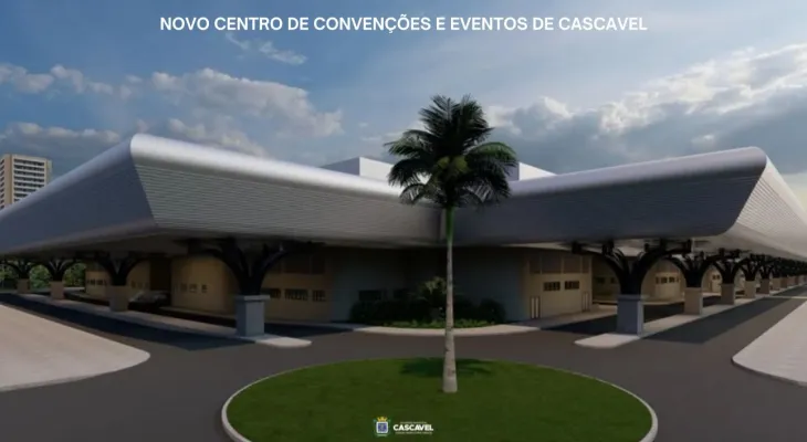 Centro de Eventos de Cascavel entra novamente no radar político com promessa de convênio antes das eleições