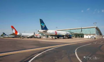 Aeroporto de Cascavel bate novo recorde e ultrapassa 222 mil passageiros no 1º semestre de 2025