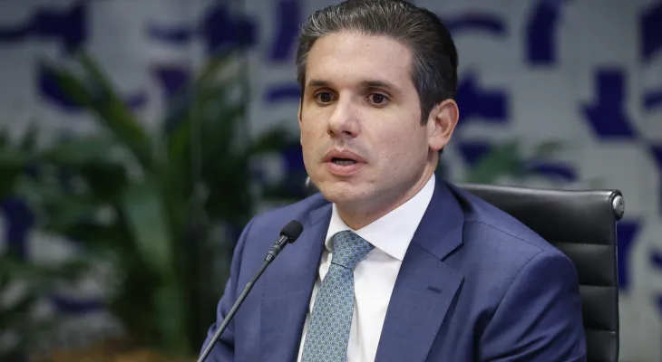Hugo Motta promete prioridade a medidas para proteger exportadores e defende diplomacia