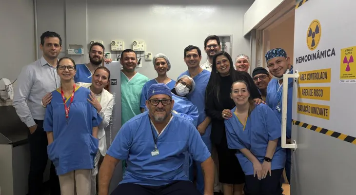 Huop realiza pela primeira vez cirurgia cardíaca com técnica minimamente invasiva 