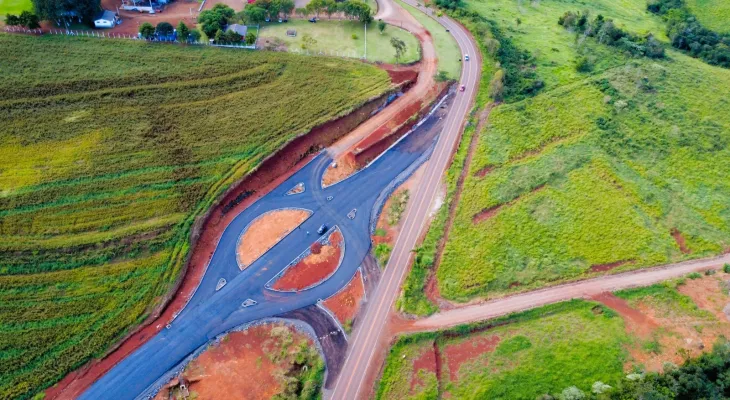 Obra da Curva:Três Barras do Paraná entrega obra histórica do novo acesso ao município