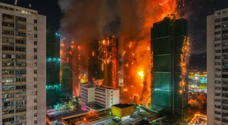 Incêndio em complexo residencial de Hong Kong deixa ao menos 128 mortos e 200 desaparecidos