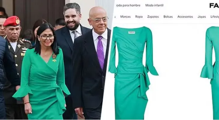 Presidente interina da Venezuela é alvo de críticas por vestido em posse