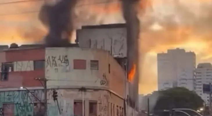 Homem e bebê morrem em incêndio em apartamento na zona leste de SP