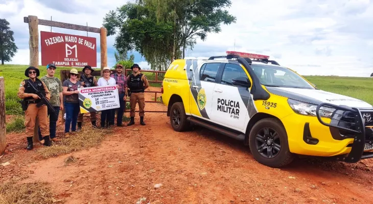 Crimes no meio rural caem pela metade após três anos da Patrulha Rural