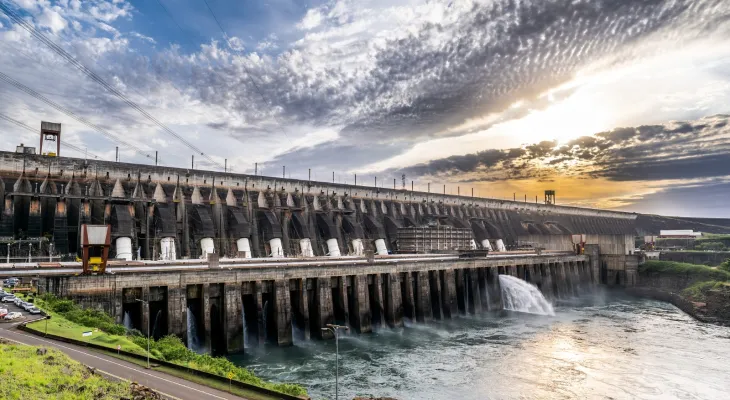 Itaipu repassa R$ 1,3 bilhão em royalties ao Brasil em 2025