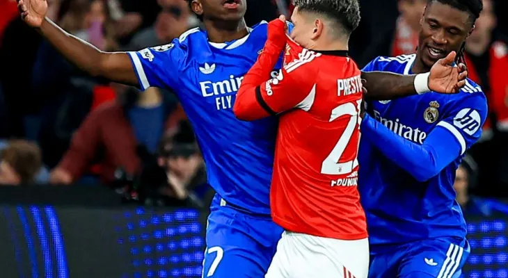 Prestianni recebe críticas de Henry, Seedorf e Luisão após ser acusado de racismo