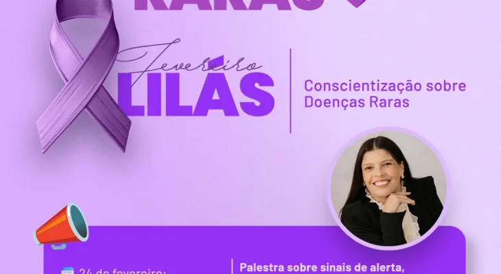 OAB Cascavel recebe palestra sobre conscientização de doenças raras no Fevereiro Lilás