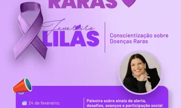 OAB Cascavel recebe palestra sobre conscientização de doenças raras no Fevereiro Lilás