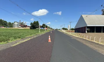 Rodovia entre Salto do Lontra e Santa Izabel do Oeste recebe serviços de conservação