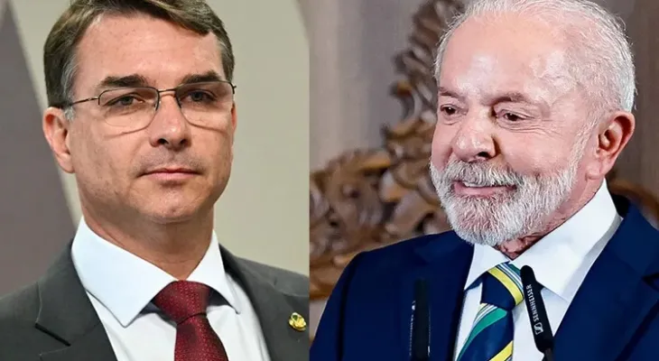 Lula e Flávio Bolsonaro aparecem tecnicamente empatados em nova rodada de pesquisas para presidente