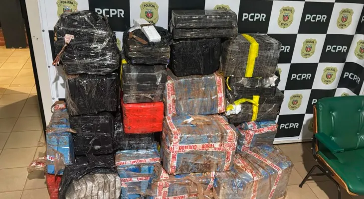 Polícia Civil apreende mais de 700 kg de maconha na BR-277 em Medianeira