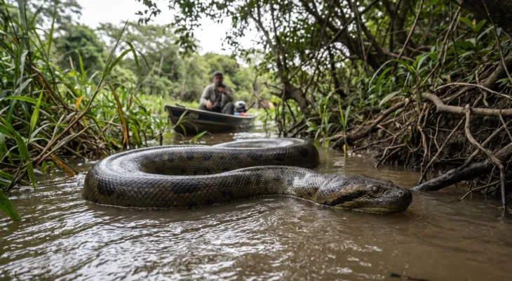 Reaparecimento de “Cotoca”, sucuri gigante, chama atenção para biodiversidade no Rio São Francisco