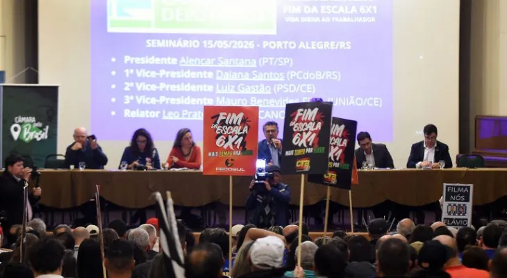 Metade da bancada do Paraná apoia emenda que pode atrasar fim da escala 6x1