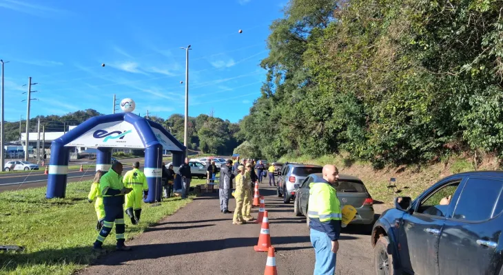 Maio Amarelo: EPR Iguaçu amplia ações de segurança viária e já alcança cinco mil usuários