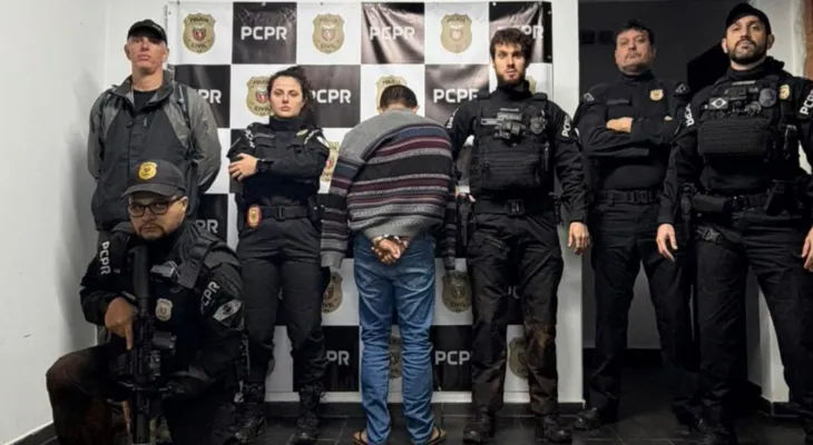 Nucria de Cascavel prende homem condenado por estupro e homicídio
