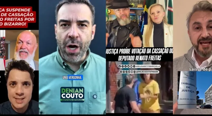 O que disseram os parlamentares favoráveis à cassação após o TJPR suspender a votação
