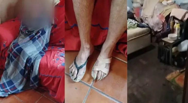 Incêndio revela idosa de 83 anos vivendo em situação de abandono dentro de casa no Paraná
