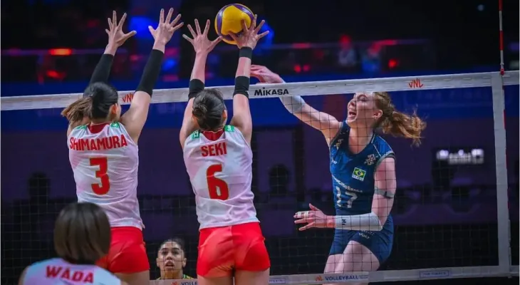 Brasil vence o Japão e está nas semifinais da Liga das Nações